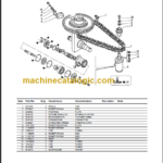 KOMATSU FB12M-1R FB15M-1R PARTS CATALOGUE