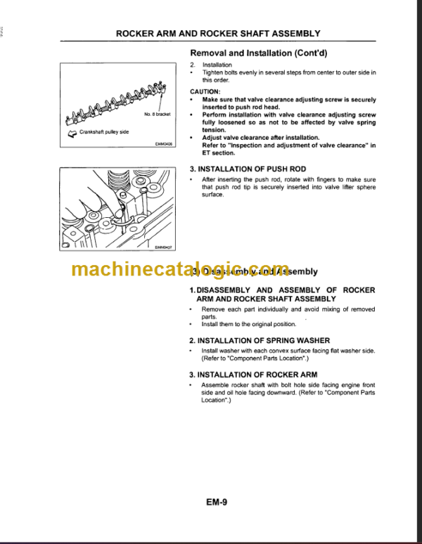 KOMATSU FG35 40 45ST 45BCS-7 OPERATION MANUAL