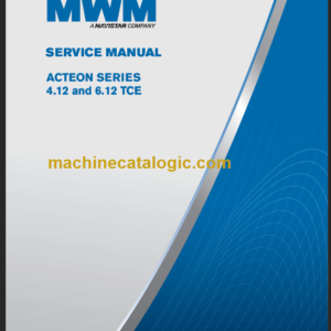 NAVISTAR MWM 4.12-6.12 TCE ACTEON SERVICE MANUAL