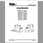 Yale Forklift Service Maintenance Manual Full Model DVD