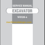 YANMAR VIO26-6 SERVICE MANUAL