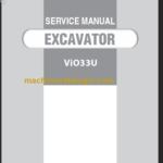 YANMAR VIO33U SERVICE MANUAL