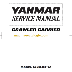 YANMAR SC30R-2 SERVICE MANUAL