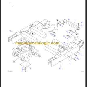 TAKEUCHI TB016 Compact Excavator Parts Manual