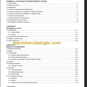 YANMAR B7-5B SERVICE MANUAL