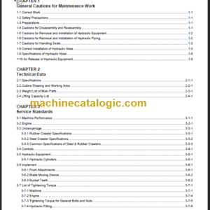 YANMAR VIO33U SERVICE MANUAL