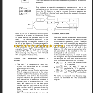 KOMATSU FB30 FB30S-2 SHOP MANUAL