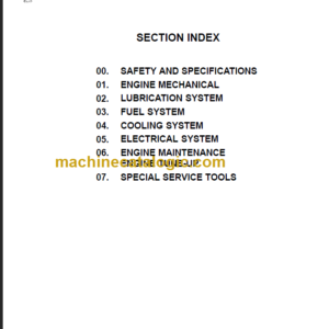 KOMATSU FG50(E) FG60(E) FG70(E)-6 SHOP MANUAL