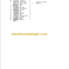 TAKEUCHI TB235 Compact Excavator Parts Manual