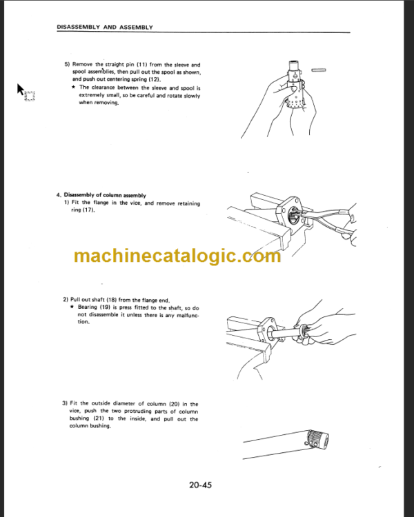 KOMATSU FD50 FD60 FD70-5 SHOP MANUAL