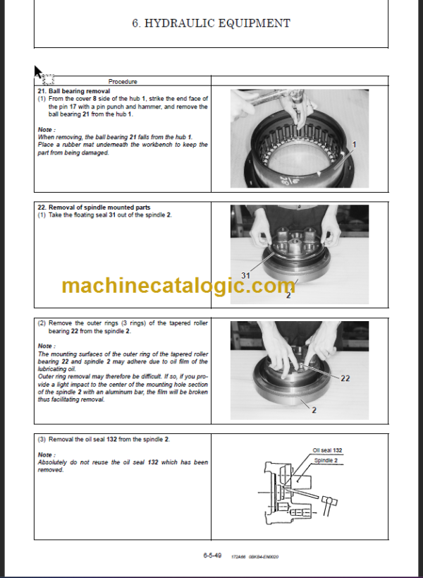 YANMAR B7-5B SERVICE MANUAL