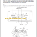 YANMAR SC30R-2 SERVICE MANUAL