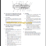 KOMATSU FG10 15(H) 18(H)-21 SHOP MANUAL