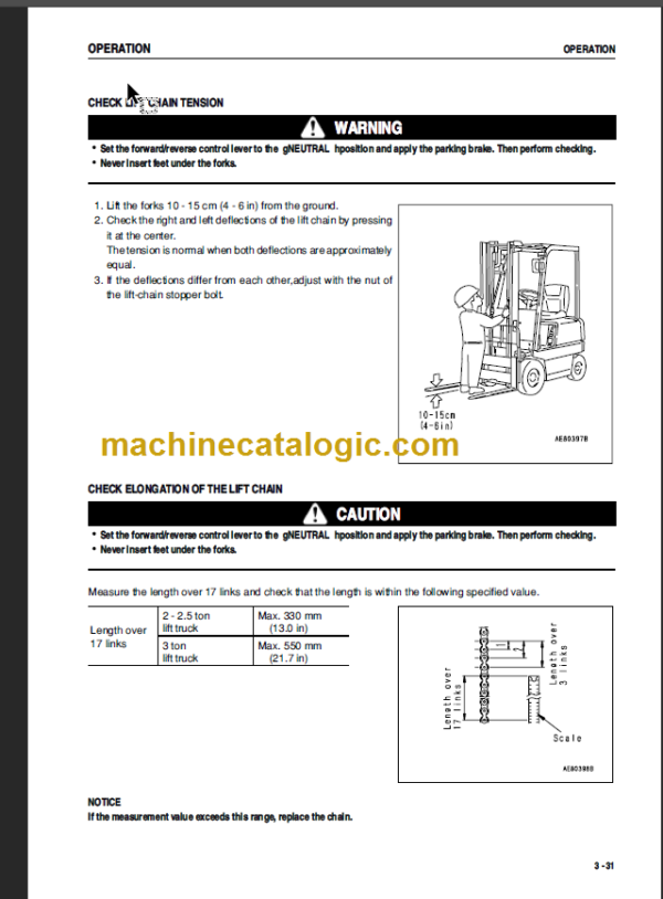 KOMATSU FG FD 30 30H 30J-14 OPERATION MANUALv