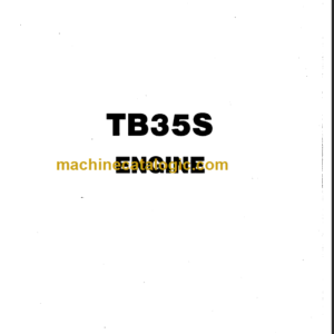 TAKEUCHI TB35S ENGINE Compact Excavator Parts Manual