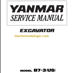 YANMAR B7-3 SERVICE MANUAL