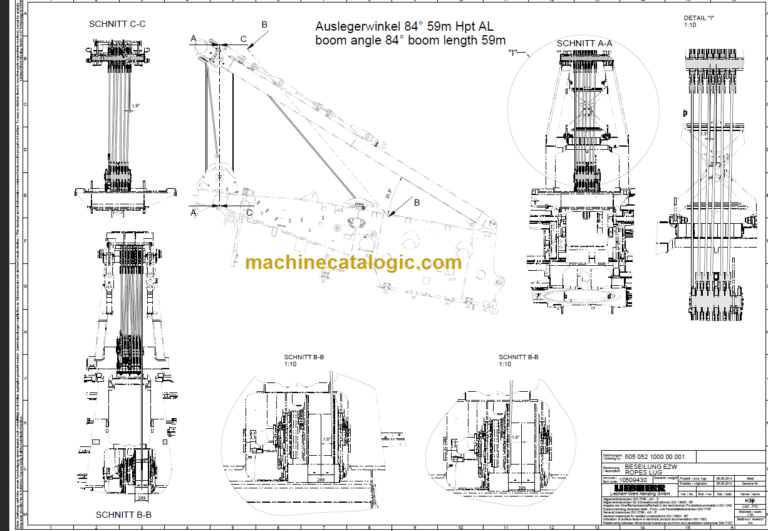 LIEBHERR HS8130 HD TECHNICAL INFORMATION