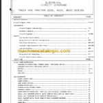 NAVISTAR INTERNATIONAL 2000,4000,8000 TRUCKS AND TRACTOR ELECTRICAL CIRCUIT DIAGRAMS