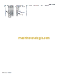 TAKEUCHI TB128FR Hydraulic Excavator Parts Manual