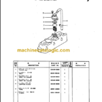 TAKEUCHI TB35S ENGINE Compact Excavator Parts Manual