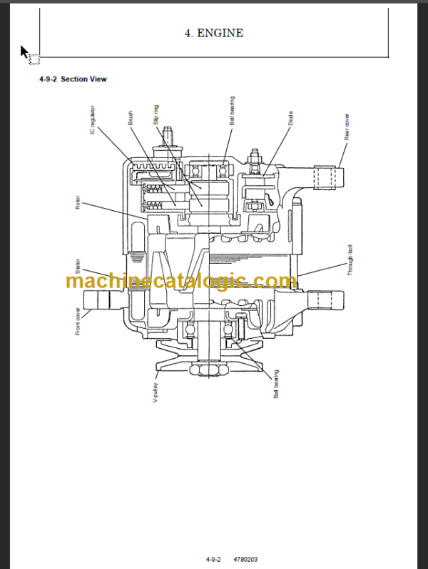 YANMAR VIO75 SERVICE MANUAL