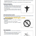 KOMATSU FG20(H) 25(H) 30(H) OPERATION MANUAL