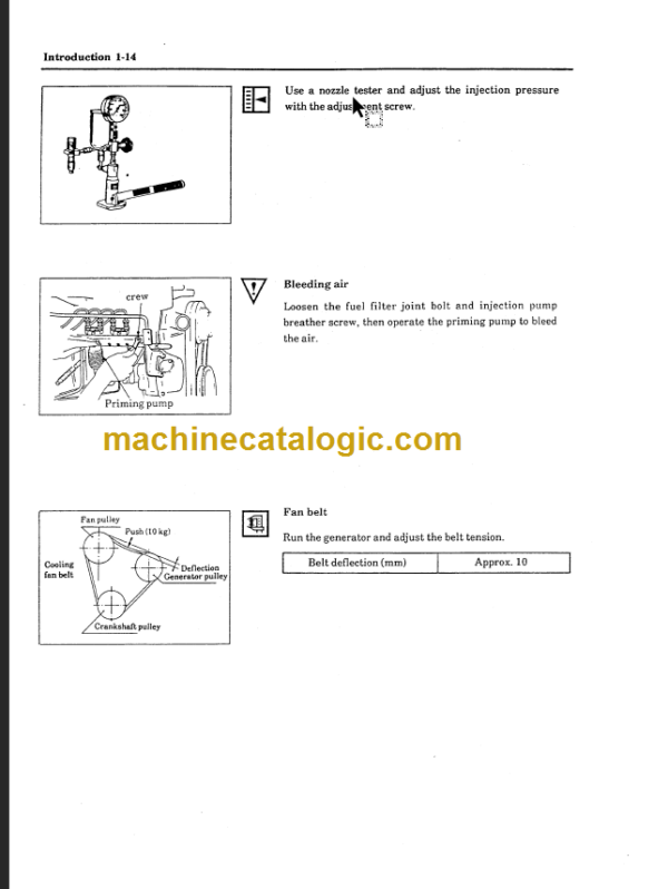 KOMATSU C240 SHOP MANUAL