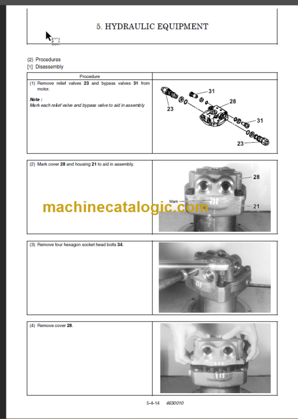 YANMAR B7-3 SERVICE MANUAL