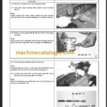 YANMAR VIO75 SERVICE MANUAL