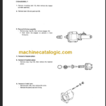 KOMATSU FD50E 60E 70-5 SHOP MANUAL