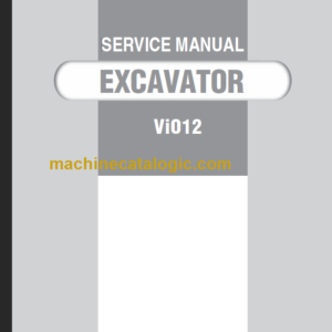 YANMAR VIO12 SERVICE MANUAL