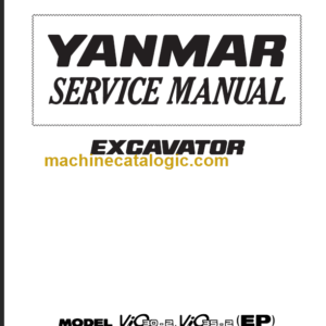 YANMAR VIO30-VIO35 SERVICE MANUAL