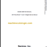 NAVISTAR MAXXFORCE11-13 ENGINE SERVICE MANUAL