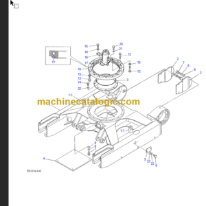 TAKEUCHI TB025 Compact Excavator Parts Manual