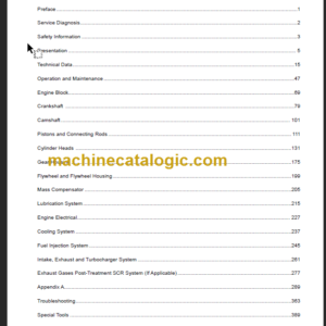 NAVISTAR MWM 4.12-6.12 TCE ACTEON SERVICE MANUAL