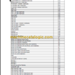 TAKEUCHI TB228 Mini Excavator Parts Manual