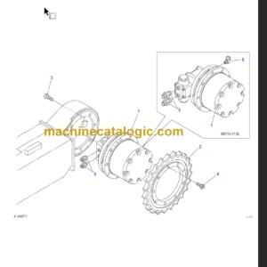 TAKEUCHI TB014 Compact Excavator Parts Manual