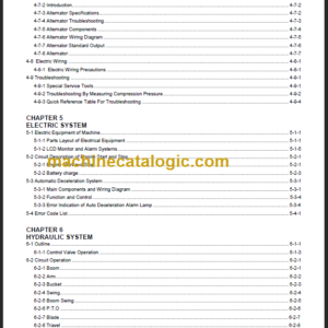 YANMAR VIO26-6 SERVICE MANUAL