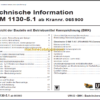 LIEBHERR LTM 1130 5.1 TECHNICAL INFORMATION