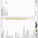LIEBHERR 1350 6.1 DIAGRAM ELECTRIES SYSTEM