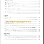 KOMATSU FG10 14 15 18-16 OPERATION MANUAL