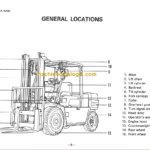 KOMATSU FD35 40 50-5 OPERATION MANUAL