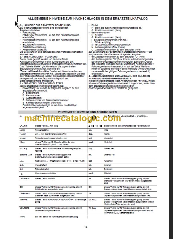 KOMATSU MWP20J-1R PARTS CATALOGUE