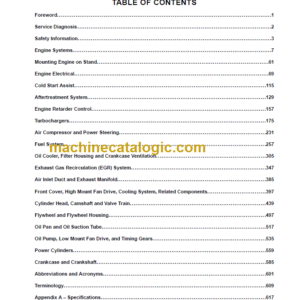 NAVISTAR MAXXFORCE11-13 ENGINE SERVICE MANUAL