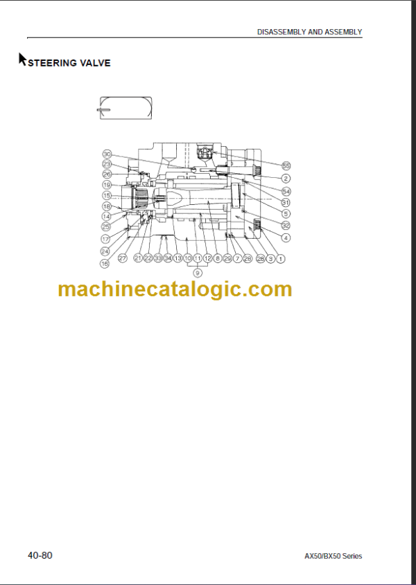 KOMATSU FG35A-17 FD35A-16 SHOP MANUAL