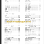 TAKEUCHI TB025 Compact Excavator Parts Manual