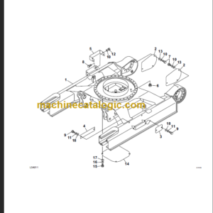 TAKEUCHI TB175 BL3Z010 PARTS MANUAL