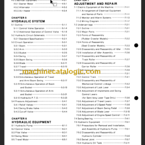 YANMAR B37V SERVICE MANUAL