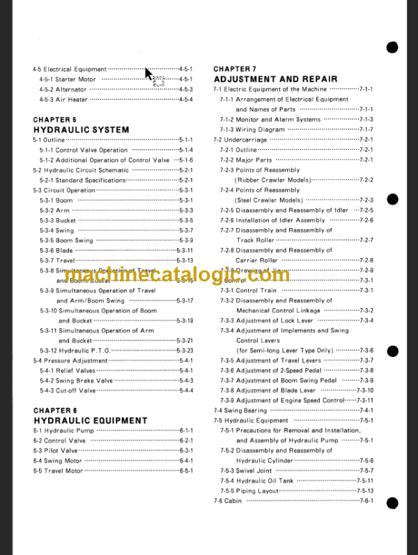 YANMAR B37V SERVICE MANUAL