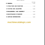 KOMATSU 4D95S-4D95L SHOP MANUAL